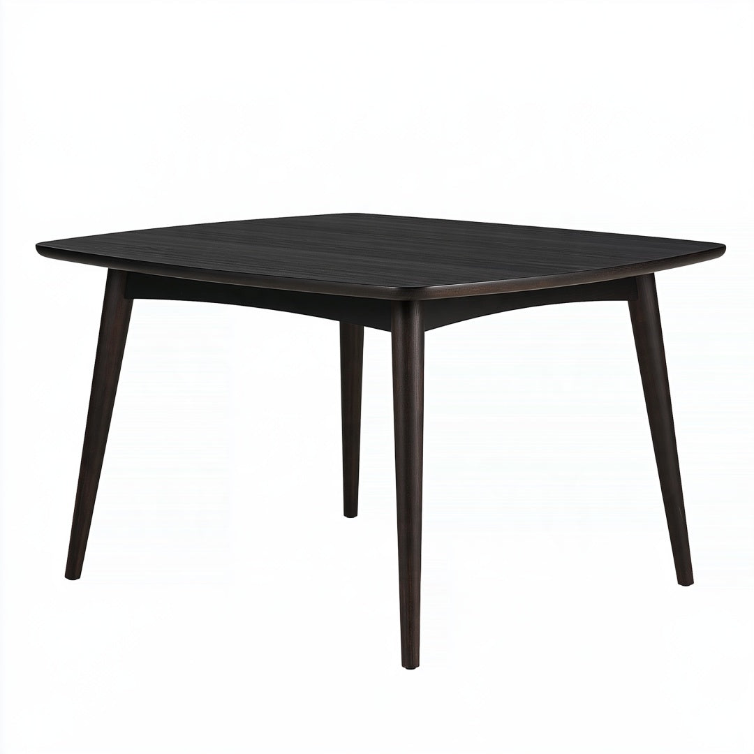 Tavolo da pranzo 140 x 80 x 75 cm in legno marrone scuro - stile moderno